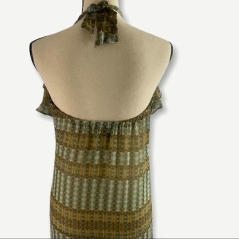 Planet Blue Life Blu Moon Halter Maxi Dress Small - Picture 8 of 11